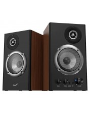 Sistem audio Genius - SP-HF1200B, 2.0, 36W, culoarea lemnului