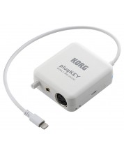 Interfață audio Korg - plugKEY, pentru iOS, alb - imagine 1