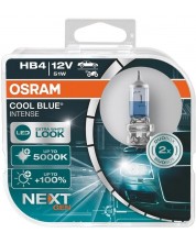 Becuri auto Osram - HB4, 9006CBN, Cool Blue Intense -1