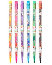 Creioane bicolore automate Depesche TopModel Ylvi - 6 buc -1