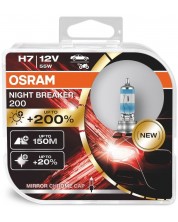 Becuri auto Osram - H7, 64210NB200, Night Breaker -1