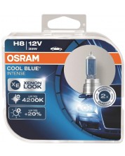 Becuri auto Osram - H8, 64212CBI, Cool Blue Intense -1