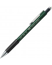 Creion automat Faber-Castell Grip - 0.5 mm, verde -1