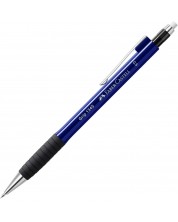 Creion automat Faber-Castell Grip - 0.5 mm, albastru inchis -1