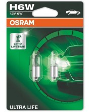 Becuri auto Osram - H6W, 64132ULT, Ultralife AUX -1