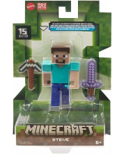 Figură  Minecraft - Steve, 8 cm   -1