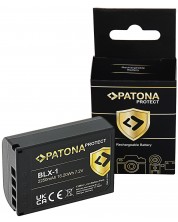 Baterie Patona - Protect,înlocuitor pentru Olympus BLX-1 OM-1, negru