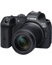 Aparat foto fără oglindă Canon - EOS R7, RF-S 18-150mm IS STM, Black -1