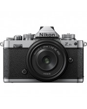 Aparat foto Mirrorless Nikon - Z fc, 28mm, /f2.8 Silver -1