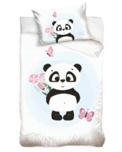 Set de lenjerie de pat Sonne Baby Panda Bear