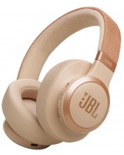 Căști wireless JBL - Live 770NC, ANC, Sand