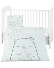 Set de dormit pentru bebelusi KikkaBoo din 5 piese - Bear with me, Mint -1