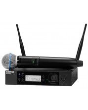 Sistem de microfon wireless Shure - GLXD24R+/B58, negru