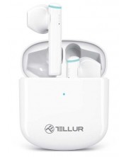 Casti wireless Tellur - Aura, TWS, albe