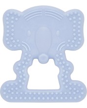 Inel gingival BabyJem - Elephant, Blue -1
