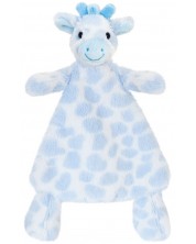 Jucărie pentru bebeluși Keel Toys - Cuddle girafe, 25 cm, albastru -1