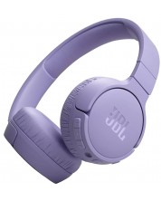 Căști wireless cu microfon JBL - Tune 670NC, ANC, violet -1