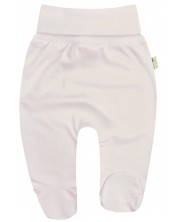 Pantaloni cu botoşei Bio Baby - Bumbac organic, 74 cm, 6-9 luni