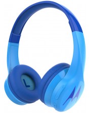 Casti wireless cu microfon Motorola - Squads 300, albastre
