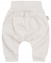 Pantaloni pentru bebeluşi Bio Baby - 86 cm, 12-18 luni, bej -1