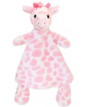 Jucărie pentru bebeluși Keel Toys - Cuddle girafe, 25 cm, roz -1