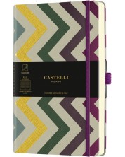 Бележник Castelli Oro - Frets, 9 x 14 cm, linii