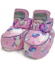 Papucei bisezonal DoRechi - Unicorni, 13 cm, 0-12 luni -1