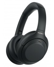 Căști wireless Sony - WH-1000XM4C, negru - imagine 1