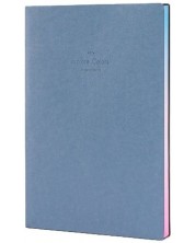 Carnet Deli Explore Colors - 22246, A5, piele artificiala, albastra