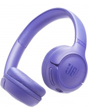 Căști wireless cu microfon JBL - Tune 530BT, mov - imagine 1