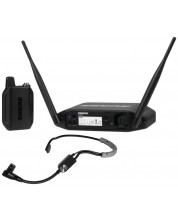 Sistem de microfon wireless Shure - GLXD14+/SM35, negru/gri -1