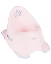 Bebelușul Anatomical Musical Potty Tega Baby - Iepuraș, roz -1