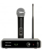 Sistem de microfon wireless Novox - Free H1, negru/gri