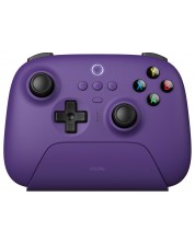 Controller wireless 8BitDo - Ultimate 2.4G, Hall Effect Edition, Controller wireless, violet (PC)