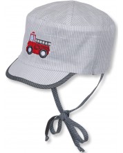 Pălărie de vară pentru copii cu protecție UV 50+ Sterntaler - cu doua fete, 43 cm, 5-6 luni