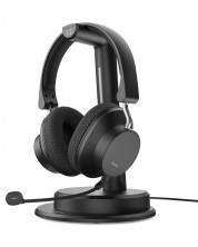 Căști wireless Hama - BT-900, ENC, cu stație de încărcare, negre