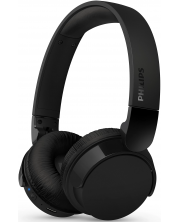 Căști wireless Philips - TAH4209BK/00, Bluetooth, negre -1