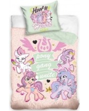 Set lenjerie de pat pentru copii Sonne - My Little Pony Baby, 2 piese