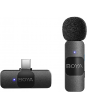 Sistem de microfon wireless Boya - BY-V10, negru -1