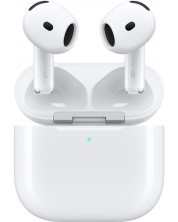 Căști wireless  Apple - AirPods 4, TWS, ANC, albe  -1