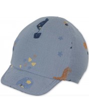 Şapcă de baseball cu protecţie UV 50+ Sterntaler - Cu dinozauri, 53 cm, 2-4 luni -1