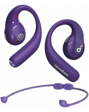 Căști wireless Anker - Soundcore AeroFit Pro, TWS, mov -1