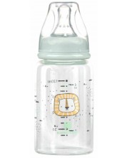 Sticle de sticlă pentru bebeluși KikkaBoo Savanna - 120 ml, mentă -1