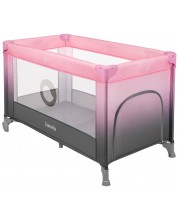 Pătuț pliabil pentru bebeluși Lionelo - Stefi, roz -1