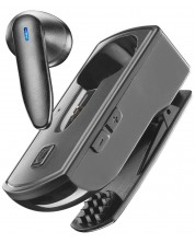 Cască wireless cu microfon Cellularline - Clip Pro, negru -1