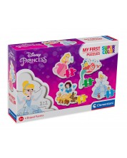 Puzzle bebe Clementoni 4 in 1 - Printese Disney  -1