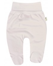 Pantaloni cu botoşei Bio Baby - Bumbac organic, 62 cm, 3-4 luni -1