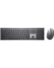 Tastatura wireless si mouse Dell Premier - KM7321W, gri -1