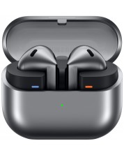 Căști wireless Samsung - Galaxy Buds3, TWS, ANC, argintiu -1