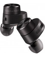 Căști wireless cu microfon Bowers & Wilkins - PI5, TWS, negre -1
